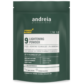 Andreia Professional Power Blonde Green Lightening Powder 9 - 500g
