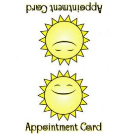 Bliss Appointment Cards (x100 per pack)
