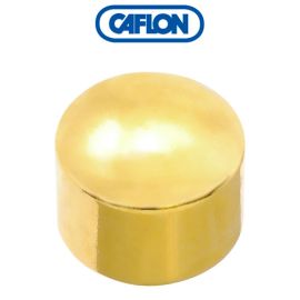 Caflon Gold Regular Plain Head Studs Pk12