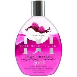 Tan Incorporated Double Dark Black Chocolate Raspberry Cream Bottle 400ml (2023)