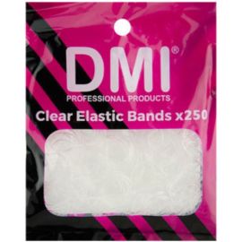 DMI Clear Elastic Bands x250