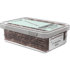 Flex360 2.5" Gloss Wavy Grips x500 - Brown