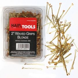 Hair Tools 2" Waved Grips Blonde (500)