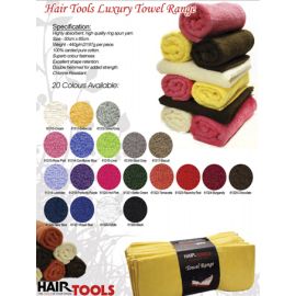 Hair Tools Towels Purple (12 pk)