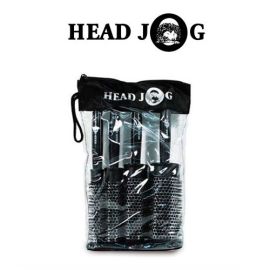 Head Jog Heat Retainer Quad Brush Set