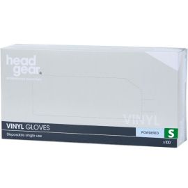 Head Gear Disposable Vinyl SMALL Gloves (Powdered) 100