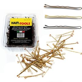Hair Tools 2.5" Extra Long Waved Grips Blonde (500)