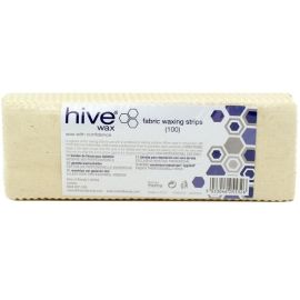 Hive Options Fabric Waxing Strips x100 20cm x 7cm
