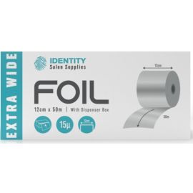 Identity Extra Wide Foil 120mm x 50m - Silver