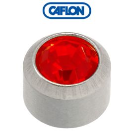 Caflon Stainless Polished Regular (July) Birth Stone Pk12
