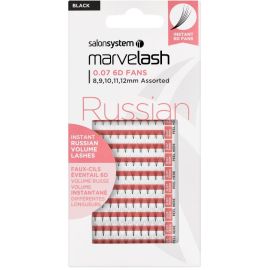 Marvelash 6D Fan Russian (Ultra Fine) 0.07 Assorted 8
