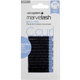 Marvelash (Double Tip Ellipse) C Curl 0.12 Fine Assorted 8