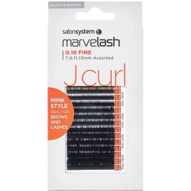 Marvelash (Fine) J Curl 0.10 Assorted 7