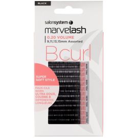 Salon System Marvelash B Curl 0.20 Assorted 9