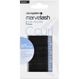 Marvelash (Super Soft) C Curl 0.20 Volume 11mm Black