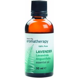 Natures Way Aromatherapy - 100 % Pure Lavender Essential Oil 50ml