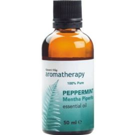 Natures Way Aromatherapy - 100 % Pure Peppermint Essential Oil 50ml