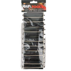 Hair Tools Perm Rods - Black 16mm