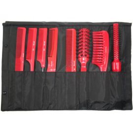 Pro Tip Tool Roll Comb and Brush Collection