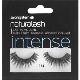 Salon System Naturalash Strip Lashes - 145 Black (INTENSE)