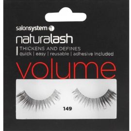 Salon System Naturalash Strip Lashes - 149 Black (VOLUME)