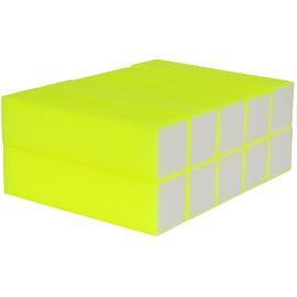 The Edge Neon Yellow Sanding Block 4-Way 10pk