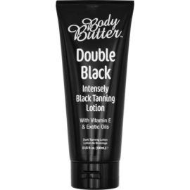 Body Butter Double Black Tanning Lotion Bottle 180ml (2023)