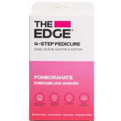 The Edge 4-Step Pedicure - Pomegranate