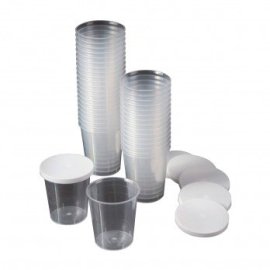 Disposable Cups WIth Lids (480)