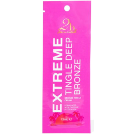 2b Tanned Extreme Tingle Deep Bronze Tanning Cream Sachet 15ml
