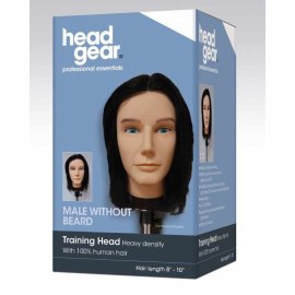 Head Gear Male Without Beard Training Head 8"-10"