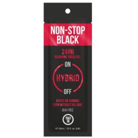 Power Tan Non-Stop Black (DHA Free) Hybrid Tingle Gelee Sachet 20ml (2023)