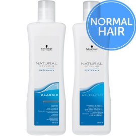 Schwarzkopf Natural Styling No.1 Perm Lotion & Neutraliser Pack 1000ml