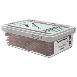 Flex360 2" Matte Wavy Grips x250 - Brown