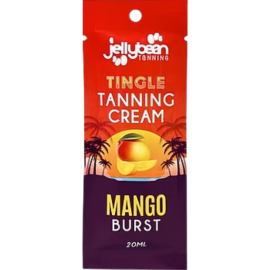 Jellybean Tingle Tanning Cream - Mango Burst Sachet 20ml