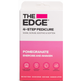The Edge 4-Step Pedicure - Pomegranate