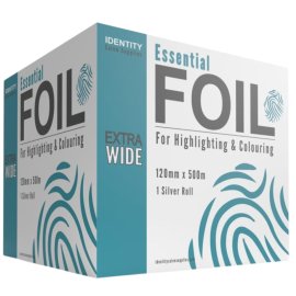 Identity Wide Foil 120mm x 500m - Silver