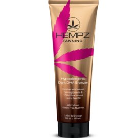 Hempz Hypoallergenic Dark DHA Bronzer Bottle 400ml (2023)