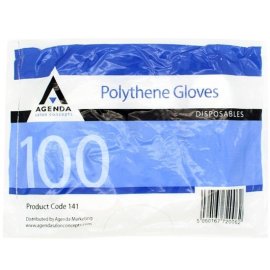 Agenda Disposable Polythene Gloves x 100