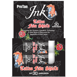 Pro Tan Ink Tattoo Fade Shield Stick x12