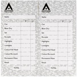 Check Leaf Pads Grey 12 x 100 Pack