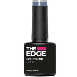 The Edge Gel Polish 8ml- The Grey Blue 