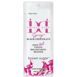 Tan Incorporated Double Dark Spicy Black Chocolate Sachet 22ml (2023)