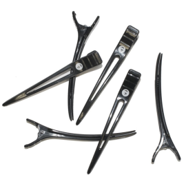 Head Jog Eco Klipz Black (Pack Of 6)