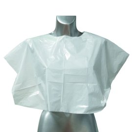 Head Gear Disposable Colour Capes (100) - Clear