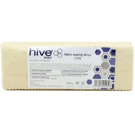 Hive Fabric Waxing Strips x100 (20cm x 7cm)