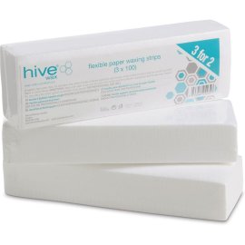 Hive Flexible Paper Waxing Strips 3 for 2 (22.5cm x 7.5cm)