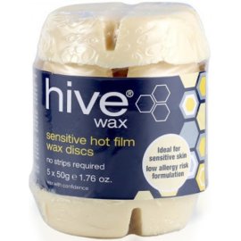 Hive Sensitive Hot Film Wax Discs 250g (5 x 50g)