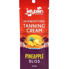 Jellybean Intensifying Tanning Cream - Pineapple Bliss Sachet 20ml