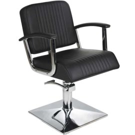 Madison Styling Chair Black With Black Piping
